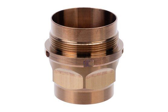 This suppressor mount is compatible with the Q Cherry Bomb muzzle brake.